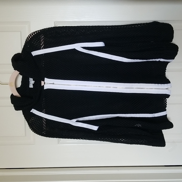 Nwot Lace/Ribbon Trim Jacket - Picture 1 of 8